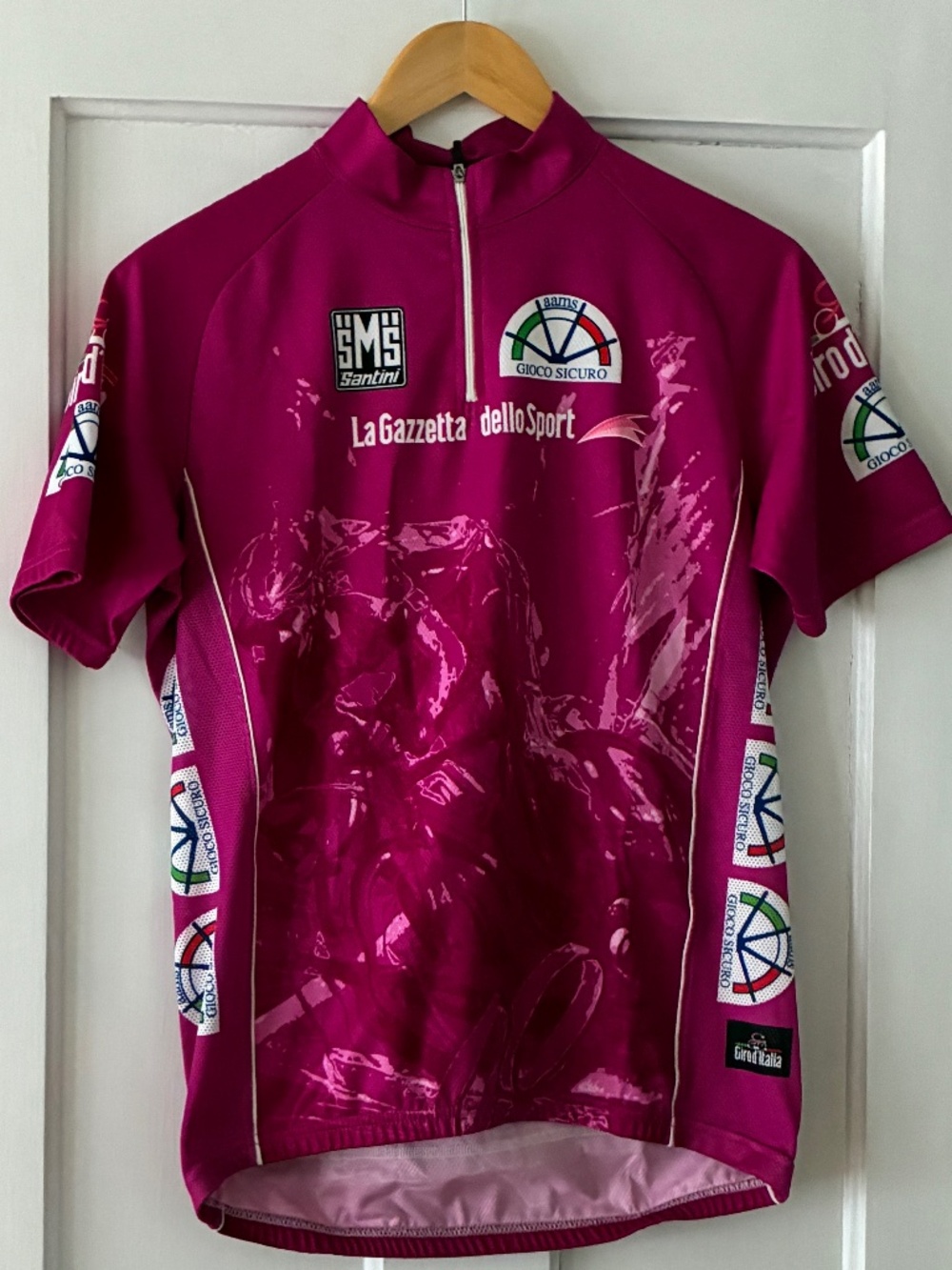 Santini biking jersey